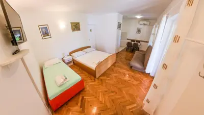 Krevet ili kreveti u jedinici u objektu Apartment Huanita
