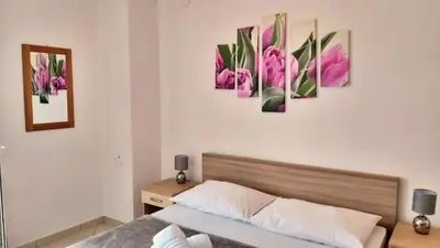 Krevet ili kreveti u jedinici u objektu Apartments Nemira