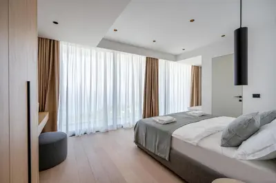 Krevet ili kreveti u jedinici u objektu Villa Brela-Rogac 3