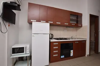 Kuhinja ili čajna kuhinja u objektu Apartments Ivan