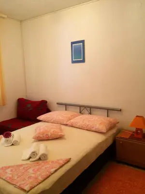 Krevet ili kreveti u jedinici u objektu Villa Terra Nostra Hvar