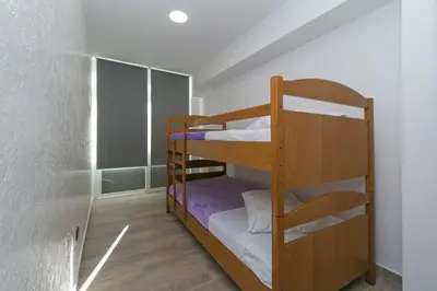 Krevet ili kreveti u jedinici u objektu Apartman Brela 13 luxury