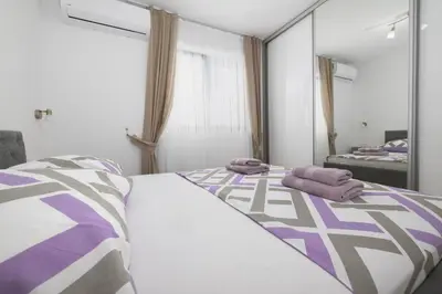 Krevet ili kreveti u jedinici u objektu Apartment Veranda
