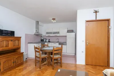 Kuhinja ili čajna kuhinja u objektu Apartments Kaja