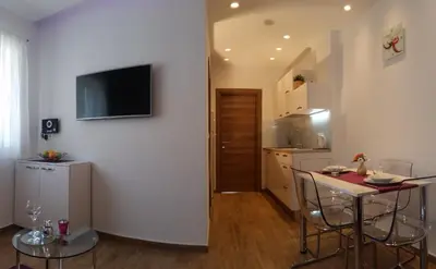 Kuhinja ili čajna kuhinja u objektu Apartments Ursic MB