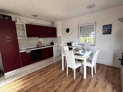 Kuhinja ili čajna kuhinja u objektu Apartment Milna Dante