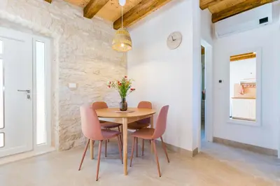 Tlocrt objekta Apartments with parking space Skrip, Brac - 23826