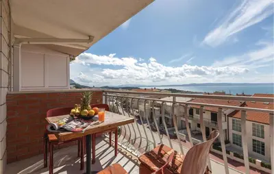 Balkon ili terasa u objektu Two-Bedroom Apartment Makarska With Sea View 03