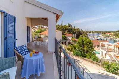 Balkon ili terasa u objektu Villa Milna Bay - Heated Pool, Sea Views & Near Beach I Brač Island