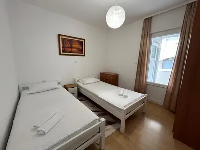 Krevet ili kreveti u jedinici u objektu Anchor Apartment in Stanići Near Omiš
