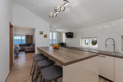 Kuhinja ili čajna kuhinja u objektu Apartman Irena
