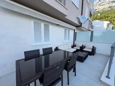 Balkon ili terasa u objektu Blue Heaven apartment