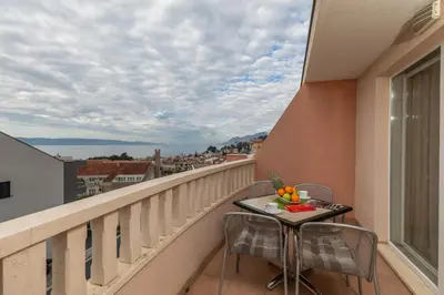 Balkon ili terasa u objektu Apartments with parking space Baska Voda, Makarska - 23641
