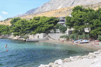 Tlocrt objekta Apartments by the sea Duce, Omis - 23810