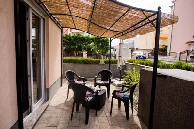 Balkon ili terasa u objektu Apartment Dalmatian Sea Star