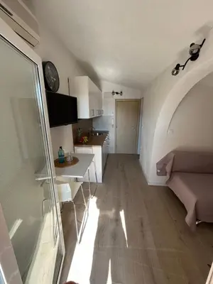 Kuhinja ili čajna kuhinja u objektu Apartments Nela