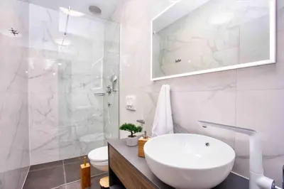 Kupaonica u objektu Luxury apartment Life