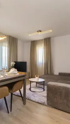 TV i/ili zabavni centar u objektu Apartments Bila