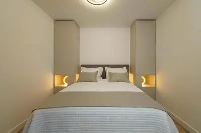 Krevet ili kreveti u jedinici u objektu Apartments Bila