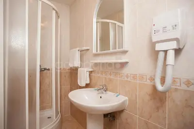 Kupaonica u objektu Beachfront Brela Apartments Ljubica