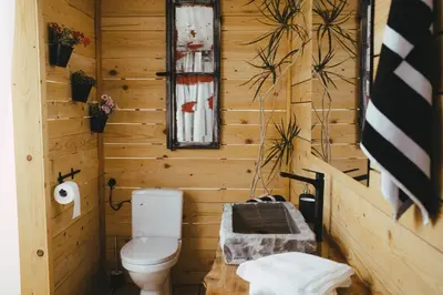 Kupaonica u objektu Olive Garden ranch