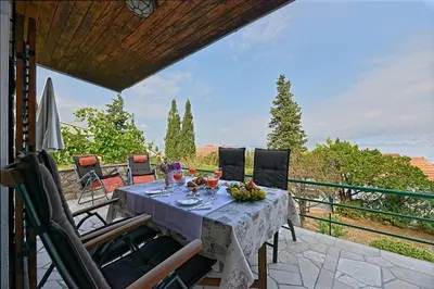 Balkon ili terasa u objektu House Viki