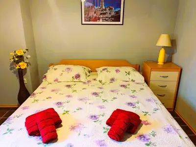 Krevet ili kreveti u jedinici u objektu Apartmani Ferri 1