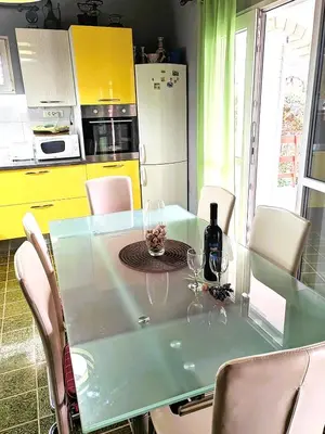 Kuhinja ili čajna kuhinja u objektu Apartmani Ferri 1