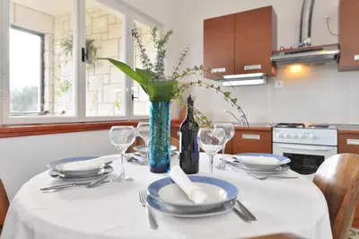 Kuhinja ili čajna kuhinja u objektu Apartments Franka