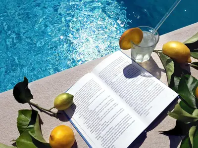 Bazen u objektu Holiday-Home with Pool & Sea View in Supetar ili u blizini