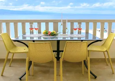 Balkon ili terasa u objektu MBA 2 Beach Apartment