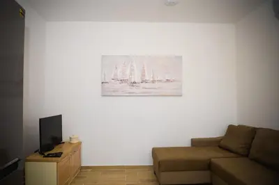 TV i/ili zabavni centar u objektu Apartment Markioli