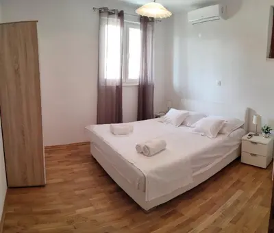 Krevet ili kreveti u jedinici u objektu Apartments Villa Anna