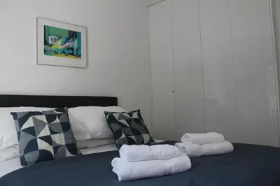 Krevet ili kreveti u jedinici u objektu Hvar Dream View Penthouse with Hot Tub