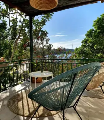 Balkon ili terasa u objektu Villa Huerte