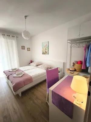 Krevet ili kreveti u jedinici u objektu Apartments Prosperina Hvar
