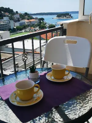 Balkon ili terasa u objektu Apartments Prosperina Hvar