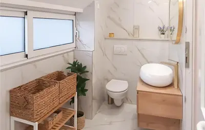 Kupaonica u objektu Amazing Apartment In Supetar With Wifi