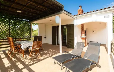 Balkon ili terasa u objektu Lovely Home In Rudina With House A Panoramic View
