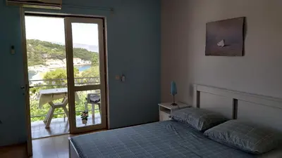 Krevet ili kreveti u jedinici u objektu Sofia's Way Apartments