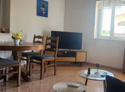 TV i/ili zabavni centar u objektu Charming Apartments Zara & Mia