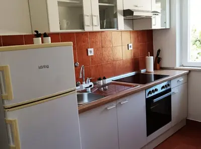 Kuhinja ili čajna kuhinja u objektu Charming Apartments Vanja with Style