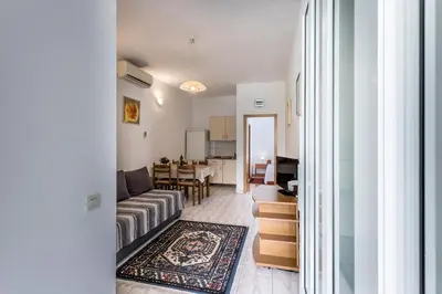 Krevet ili kreveti u jedinici u objektu Apartment Baska Voda 301a