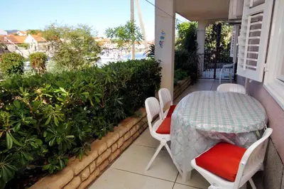 Balkon ili terasa u objektu Apartments by the sea Vrboska (Hvar) - 541