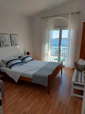 Krevet ili kreveti u jedinici u objektu Apartments with parking space Pisak, Omis - 1009