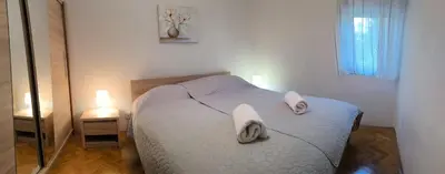 Krevet ili kreveti u jedinici u objektu Apartman None