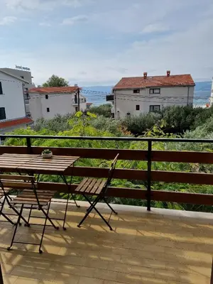 Balkon ili terasa u objektu Apartments by the sea Duce, Omis - 2821