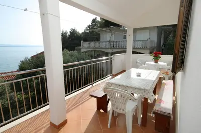 Balkon ili terasa u objektu Seaside secluded apartments Cove Skozanje, Hvar - 4024