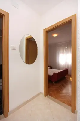 Krevet ili kreveti u jedinici u objektu Apartments by the sea Postira, Brac - 5152