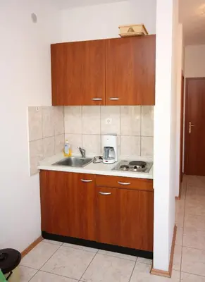 Kuhinja ili čajna kuhinja u objektu Apartments by the sea Podstrana, Split - 5226